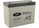 Landport LPCG12-125 Vrla Gel Batteria Ricaricabile 12V 130Ah Esente Da Manutenzione