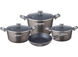 Set Di Pentole Da 7 Pezzi, Grigio, HB-H 760