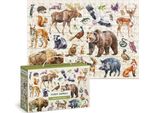 Puzzle 200 Montessori Forest Animals