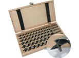 Set Di Punte Elicoidali, 8 Pezzi, Lunghezza 230 Mm, 6 - 20 Mm, In Cassetta Di Legno
