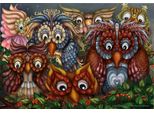 D-Toys Puzzle Gufi - Gioco Di Puzzle Colorato Da 240 Pezzi