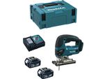 Seghetto Alternativo Makita DJV180RTJ (2 X 5,0 Ah + DC18RC + Makpac 2)