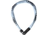 Lucchetto A Catena Abus Tresor 6807C - Lucchetto A Combinazione Con Catenaccio A 360°, Catena In Acciaio Spessa 7 Mm, Codice Di Combinazione A 4 Cifre - Lucchetto Per Bicicletta Con Livello Di Sicurezza 7 - Lunghezza 110 Cm, Blu