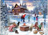 Sunsout Puzzle Pattinatori Al Fuoco - Puzzle Da 1000 Pezzi