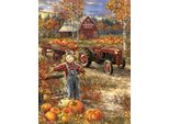 Sunsout Puzzle Dona Gelsinger - La Fattoria Delle Zucche - 1000 Pezzi
