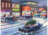 Sunsout Puzzle Xxl Pezzi - Natale Twilight Main Street - 500 Pezzi