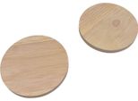 Sottobicchieri Rotondi In Legno Playwood