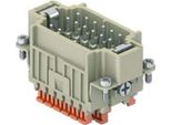 Cdshm 18 I.L.M.E. Ilme CDSH-SQUICH Inserto Per Pin (M) Connessione Con Morsetto A Gabbia, 18 Pin+Pe 400V, 10A - 5 Pz