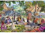 Gibsons Puzzle Salita Sull'autobus - 1000 Teile Puzzle Spaß