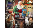 Sunsout Puzzle Xxl - Babbo Natale E I Suoi Animali - 500 Pezzi