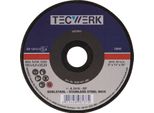 Disco Di Smerigliatura Inox D125Xs6Mm A Gomito Foro Inox 22,23 Mm
