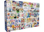 Gibsons Puzzle Un Anno In Gran Bretagna - Puzzle Da 1000 Pezzi Divertente
