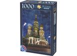 D-Toys Puzzle Russia Mosca Cattedrale Di San Basilio 1000 Pezzi