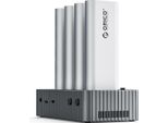 Orico It48N-C Docking Station A 4 Dischi Con Funzione Di Clonazione M.2 Nvme - Grigio