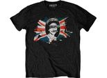 Sex Pistols TričKo God Save The Queen Bandiera Unisex Nero L