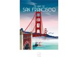 Il Puzzle Della Lontra Golden Gate 1000 Tessere - San Francisco Motiv