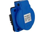 Presa Di Corrente Incorporata 230V 16A IP54 Presa Di Corrente A Muro Presa Di Corrente Blu Sistema Francese Tpe 6834