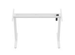 Scrivania Elettrica Regolabile In Altezza Ergo Office Altezza Massima 1160 Mm Max - 80 Kg Senza Piano D'appoggio Bianco ER-400 W