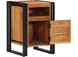 Syfax™ Comodino 40X40X59 Cm In Legno Massello Di Acacia