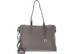 Picard Borsa Shopper Borsetta Con Scomparto Per Laptop Bali Shopper Gravel Grigio Talpa