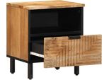 Syfax™ Comodino 40X33X46 Cm In Legno Massello Di Acacia