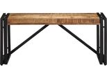 Syfax™ Tavolino 80X40X35 Cm In Legno Massello Di Mango Grezzo