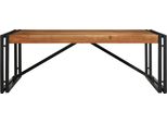Syfax™ Tavolino Salotto 100X100X35 Cm Legno Massello Di Acacia