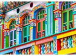 Puzzle Bluebird Puzzle Colorato Della Facciata Di Singapore - 1000 Pezzi