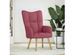 Syfax™ Sedia Relax Rosso Vino In Tessuto
