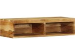 Syfax™ Mobile Tv A Parete 80X30X19 Cm In Legno Massello Di Acacia