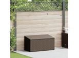 Syfax™ Baule Da Giardino Marrone 110X50X58 Cm In Polyrattan