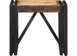 Syfax™ Tavolino Da Salotto 40X40X35 Cm Legno Massello Di Mango Grezzo