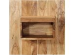 Syfax™ Comodino 50X27X50 Cm In Legno Massello Di Acacia