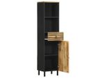 Syfax™ Mobile Da Bagno 38X33,5X160 Cm In Legno Massello Di Mango