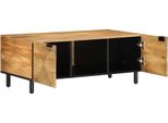 Syfax™ Tavolino Da Salotto Marrone 100X54X40Cm Legno Massello Di Mango
