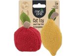 Minus One Fruit Cat Toys - Limone E Mela