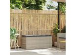 Syfax™ Panca Da Giardino Con Cuscino 110X40X44 Cm In Polyrattan