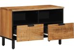 Syfax™ Mobile Porta Tv 70X33X46 Cm In Legno Massello Di Acacia