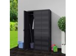 Syfax™ Armadietto Da Giardino A 4 Ripiani Nero