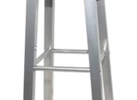 Syfax™ Set Sgabelli Da Bar 2 Pz In Metallo E Sedile In Mdf