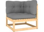 Syfax™ Set Divani Da Giardino 2 Pz Con Cuscini Legno Massello Di Pino