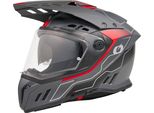 Casco O'neal Sierra Rs Echo Nero/Rosso Xxl (63/64 Cm)
