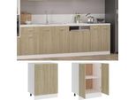Syfax™ Armadio Inferiore “Lyon” Rovere Sonoma 60X46X81,5 Cm