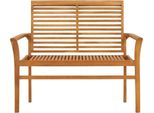 Syfax™ Panchina Da Giardino 112 Cm In Legno Massello Di Teak