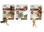 Afp Lambswool-Lamb Ball Con Suono Di Uccelli Catnip