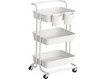 Carrello Mobile Versatile Con Ruote E Maniglia Bloccabili