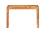 Syfax™ Tavolo Consolle 110X40X76 Cm Massello Acacia Finitura Ambra