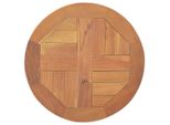 Syfax™ Piano Tavolo In Legno Massello Di Teak Rotondo 2,5 Cm 40 Cm