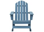 Syfax™ Sedia A Dondolo Adirondack In Legno Massello Di Abete Blu