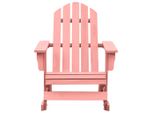 Syfax™ Sedia A Dondolo Giardino Adirondack In Legno Di Abete Rosa